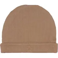 En fant Lue - Rib - Beanie - Coca-Cola Mocha - - 10-12 år (140-152) - Lue