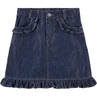 Molo Skjørt - Denim - Berit - Mid Blue Glitter - - 9-10 år (134-140) - Skjørt