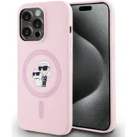 Karl Lagerfeld Liquid Silicone Karl And Choupette Magsafe Iphone 14 Pro Max Telefondeksel