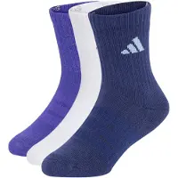 Adidas Sokker - 3-pack - Crew - Lilla/White/Mørkblå - - 31/33 - Sokker