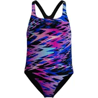 Speedo Badedrakt - Hyperboom-medaljevinner - Anthracite - - 6 år (116) - Badetøy