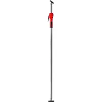 Bessey tak- og monteringsstøtte STE90 (sølv/rød, 575–910 mm, med pumpehåndtak)