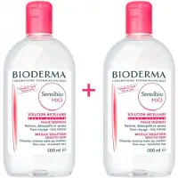 Bioderma Sensibio H2o 500ml 2 Units Sminkefjerner
