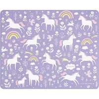A Little Lovely Company Dekkebrikke - Vinyl - Unicorn Drømmer - - OneSize - Dekkebrikke
