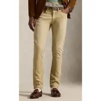 Ralph Lauren for man. 710956083004 Sullivan Slim Fit stretch beige jeans (40/32), Casual, Cotton