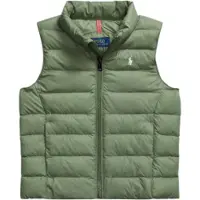 Ralph Lauren for boy. 322B15067003 Colden green foldable vest (3años= 102/108cm), Casual, Nylon, children's fashion