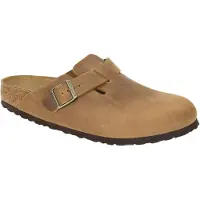 Birkenstock Boston Natural Leather Oiled Narrow Tresko