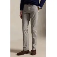 Ralph Lauren for man. 710B22623004 Slim Fit Greenwich chino pants gray, beige (31/34), Casual, Grey, Cotton, Classic