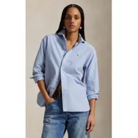 Ralph Lauren for woman. 211956604002 The iconic blue Relaxed Fit oxford shirt (M), Casual, Cotton, Long sleeve