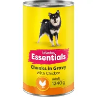Briantos Essentials biter i saus 6 x 1240 kg - Kylling