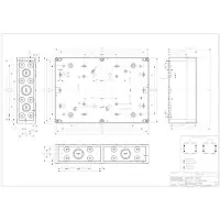 Spelsberg Kasse TK PS 3625-11-M, 361 x 254 x 111 mm, grå