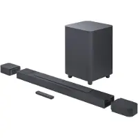 JBL Bar 800 lydplanke 5.1.2-kanals med trådløs subwoofer, svart