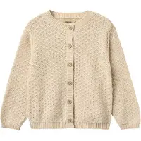 Wheat Cardigan - Strikk - Magnella - Sandshell - - 10 år (140) - Cardigan
