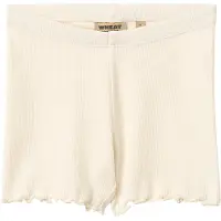 Wheat Sykkelhorts - Rib - Sinus - Ivory - - 4 år (104) - Shorts