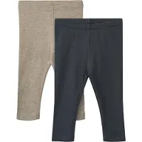 Wheat Leggings - Rib - 2-pack - Jules - Navy - - 2 år (92) - Leggings