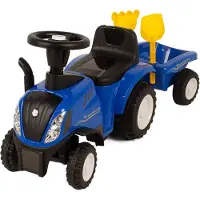 BabyTrold Tractor Ride-On - Blue