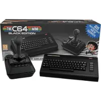 Retro Games The C64 Mini Black Edition Retrospillkonsoll
