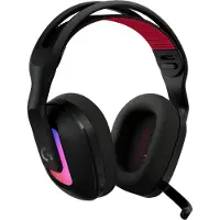 Logitech ASTRO Gaming A20 X - Hodesett - full størrelse - Bluetooth / LIGHTSPEED - trådløs, kablet - USB-A, USB-C - svart