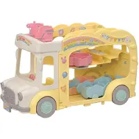 Sylvanian Families Barnehage Fargerik Buss Rainbow Fun Nursery Bus 5744 p6