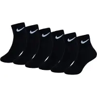 Nike Sokker - Ankel - 6-pack - Svart - - 27/35 - Sokker