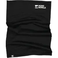 Mons Royale Double Up Merino, Hals, Black