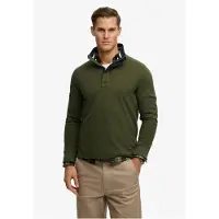 Superdry for man. M2014057A Sweatshirt Classic green (XXL), Casual, Cotton