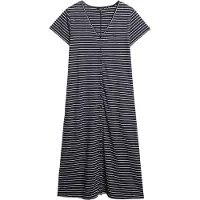 Superdry for woman. W8011860A Short sleeve midi knit dress navy (M), Casual, Cotton