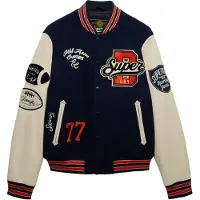 Superdry College Patched Varsity Jakke