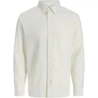 Jack & Jones Breeze Linen Blend Skjorte Med Lange Ermer