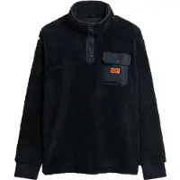 Superdry High Pile Halv Glidelås Genser