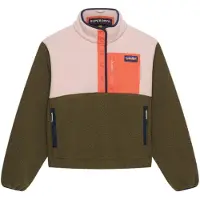 Superdry Colour Block Fleece Pull Over Jakke