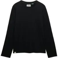 Superdry Classic Cotton Linen Langarmet T-skjorte