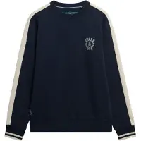 Superdry for man. M2014281A Athletic Club Crew Sweatshirt navy (XXL), Casual, Cotton