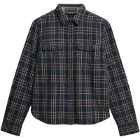 Superdry Lumberjack Check Flannel Skjorte Med Lange Ermer