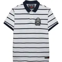 Superdry Crest Stripe Kortermet Poloskjorte