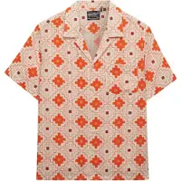 Superdry Beach Printed Kortarmet Skjorte