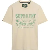Superdry Retro Outdoor Relaxed Fit Kortarmet T-skjorte