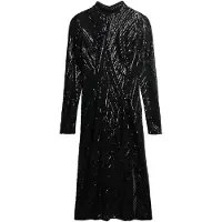 Superdry Open Back Lang Ermet Midi-kjole