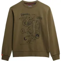 Superdry Tokyo Narrative Loose Fit Collegegenser