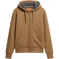 Superdry Borg Lined Genser Med Hel Glidelås
