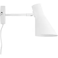 Dyberg Larsen DL12 vegglampe, hvit
