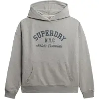Superdry for woman. W2012452A Athletic Essentials Relax Sweatshirt grey (M), Casual, Cotton