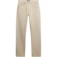 Superdry for man. M7011425A Merchant Sateen trousers beige (32/32), Casual, Cotton