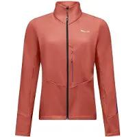 Salewa Pedroc PL 3 jacket genser dame uten hette - etruscan red, størrelse m