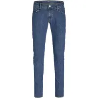 JJ REBEL Luke Jeans Slim fit Mørkeblå Herre