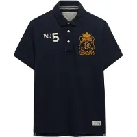 Superdry Double Emblem Rugby Kortermet Poloskjorte