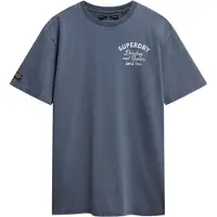 Superdry for man. M1012263A Trade Tools Oversized T-shirt blue (M), Casual, Cotton, Short sleeve