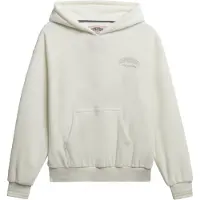 Superdry for woman. W2012545A Country Club Velour Loose Hood Sweatshirt white (M), Casual, Polyester