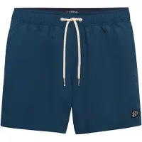 Superdry for man. M3010267A Embroidered Logo 15 navy swimming costume (M), Beachwear, Recycled Polister