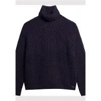 Superdry Slouchy Stitch Roll Neck Genser